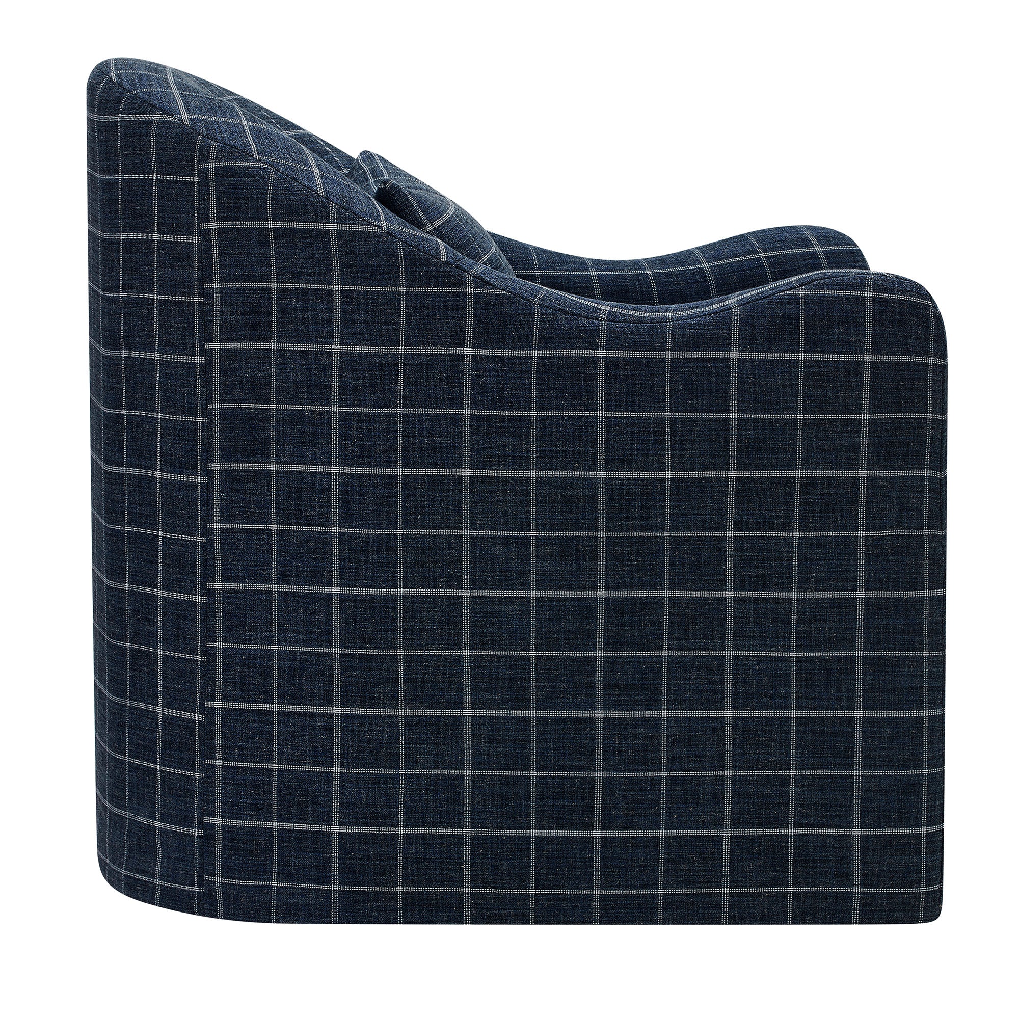 Denim Windowpane Check