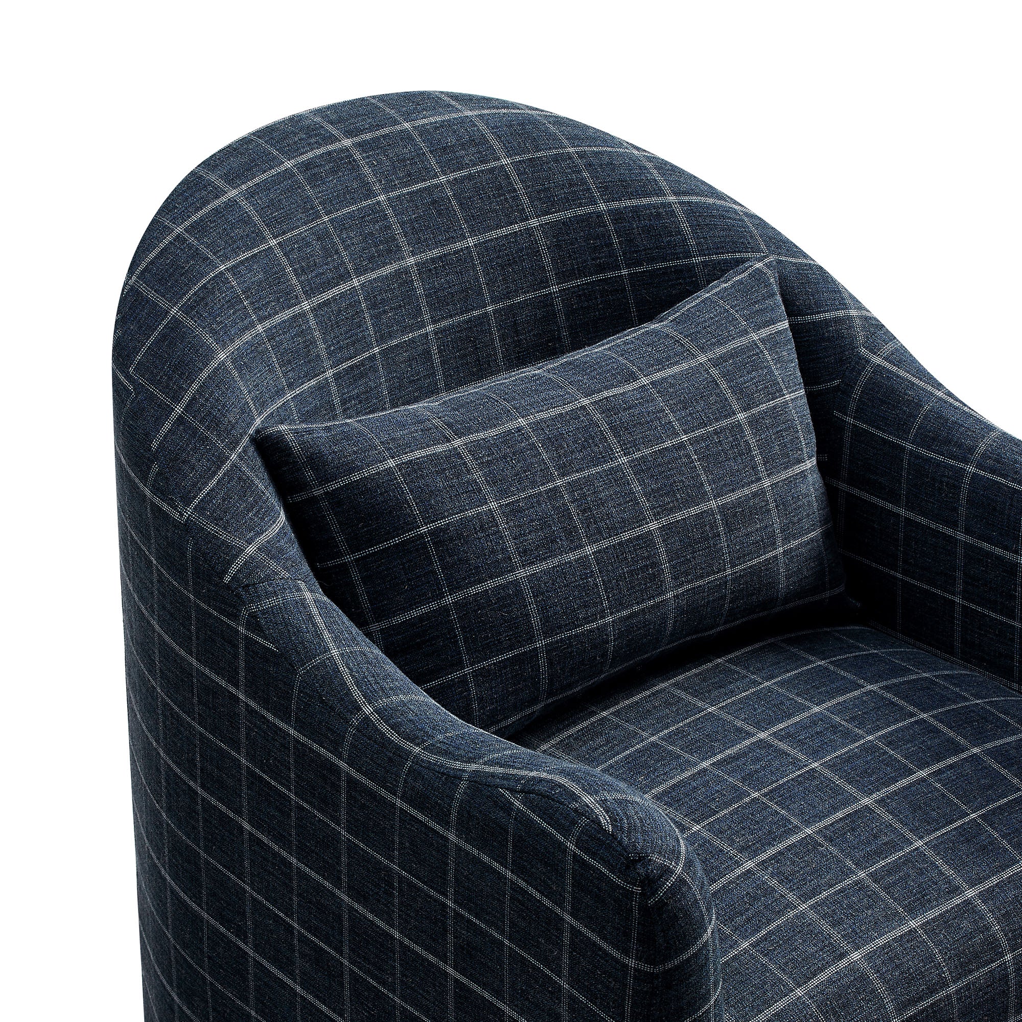 Denim Windowpane Check