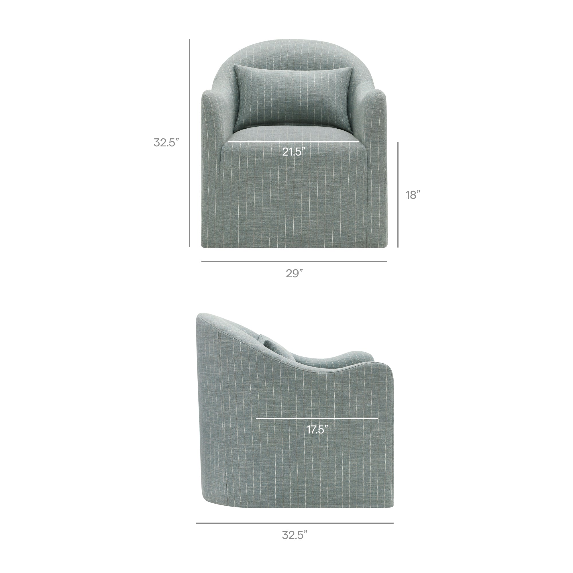 Spa Blue Stripe