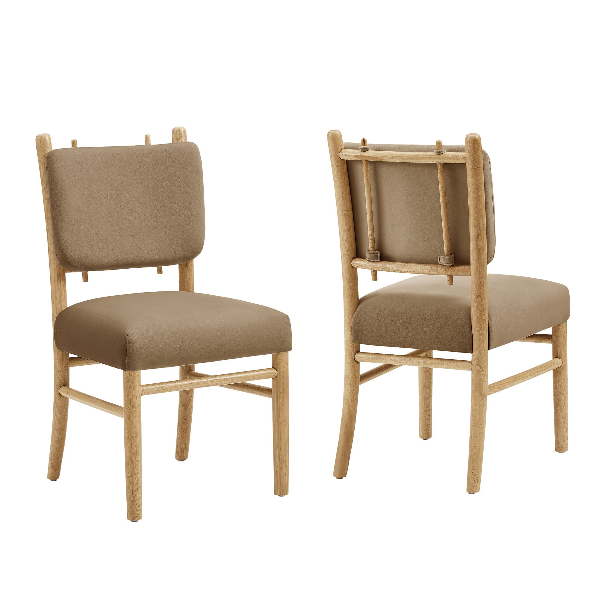 Nico Vegan Leather Dining Chair Set of 2 – Modway