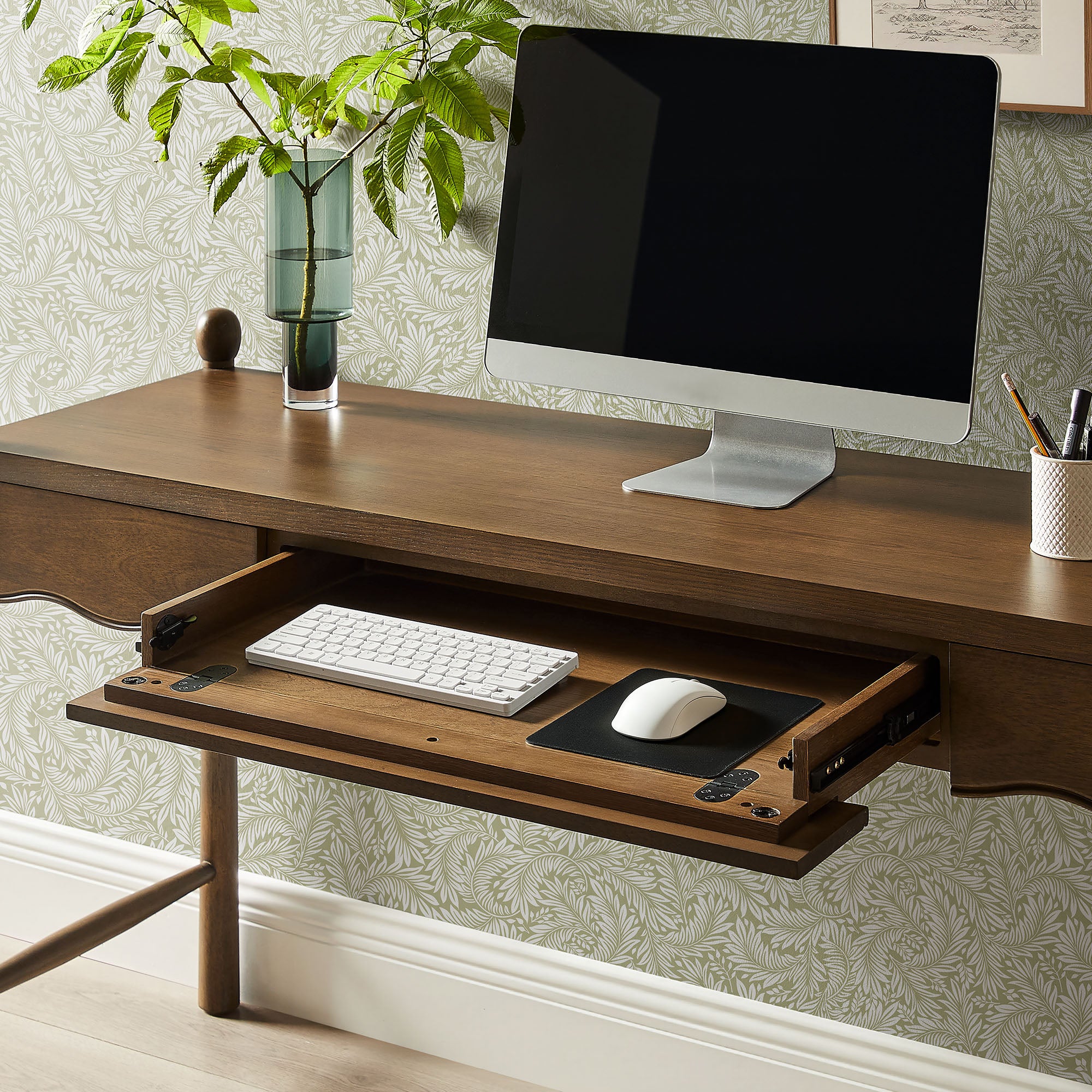 パソコンデスク ecosai Darcy 62 Inch Wood Computer Desk – Modway