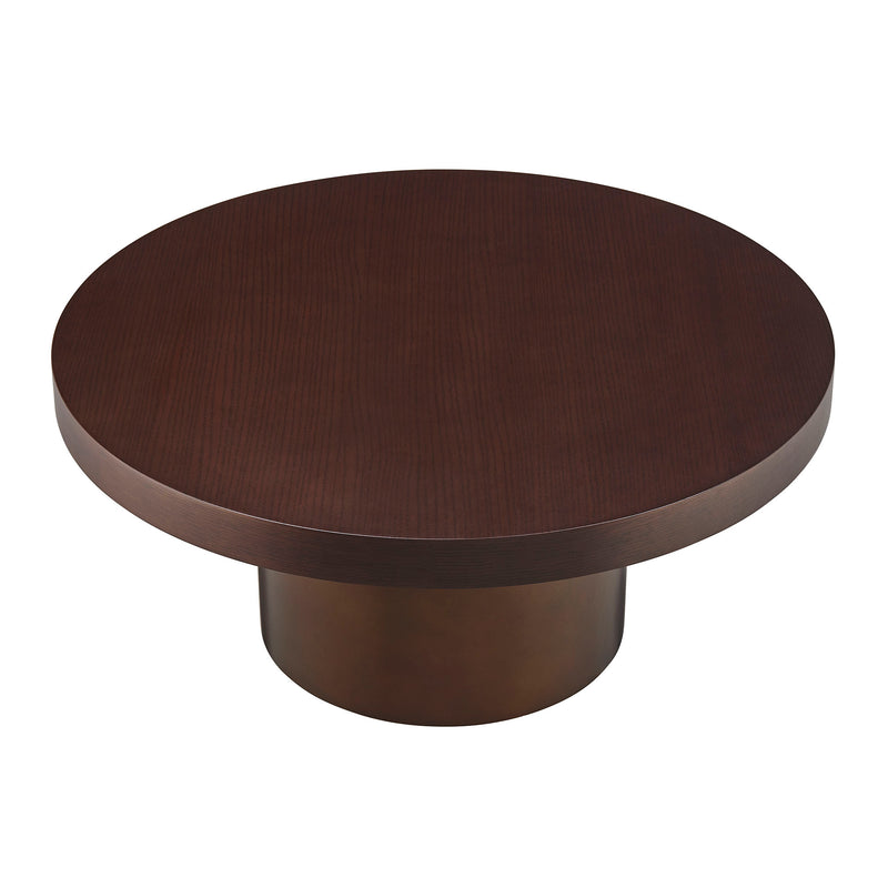 Dark Walnut Burnished Brass