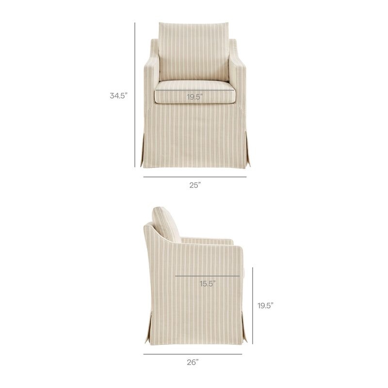 Oatmeal Stripe