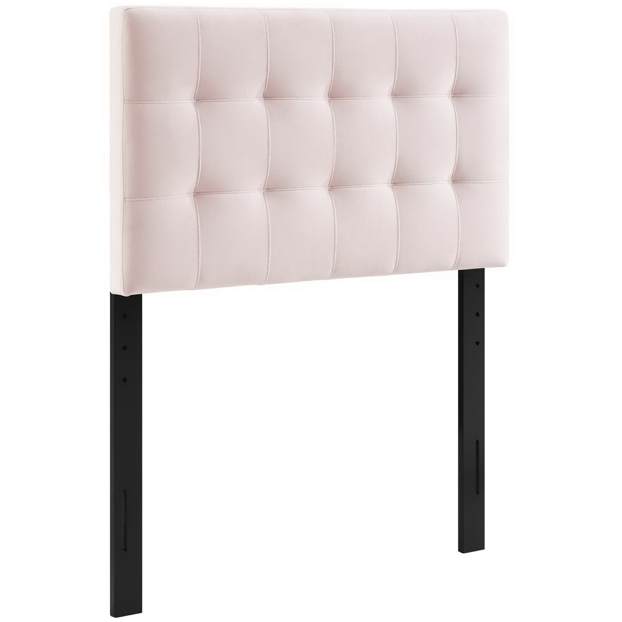 modway lily tufted faux leather upholstered queen headboard in white Lily Upholstered Vinyl Headboard – Modway
