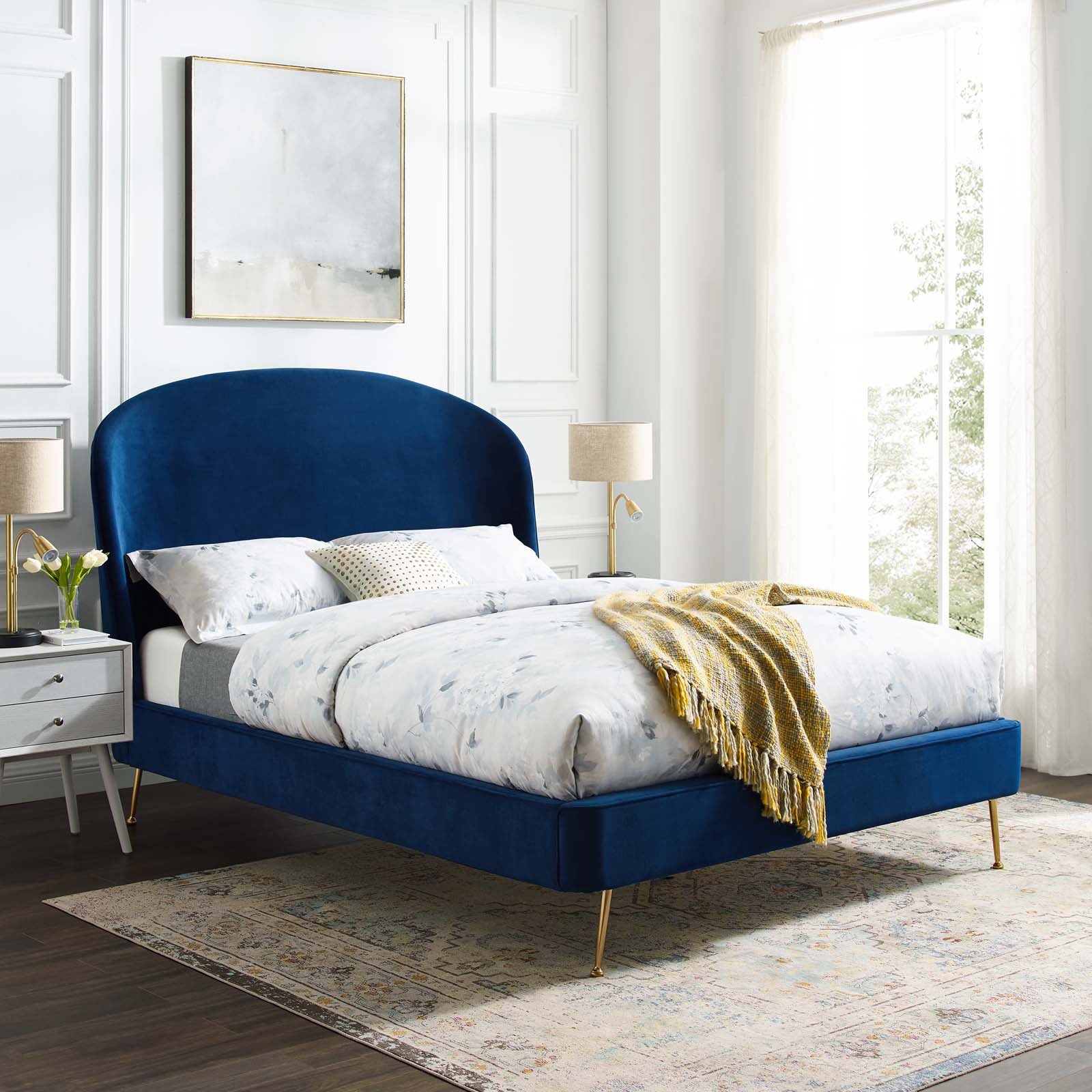 Navy / Queen