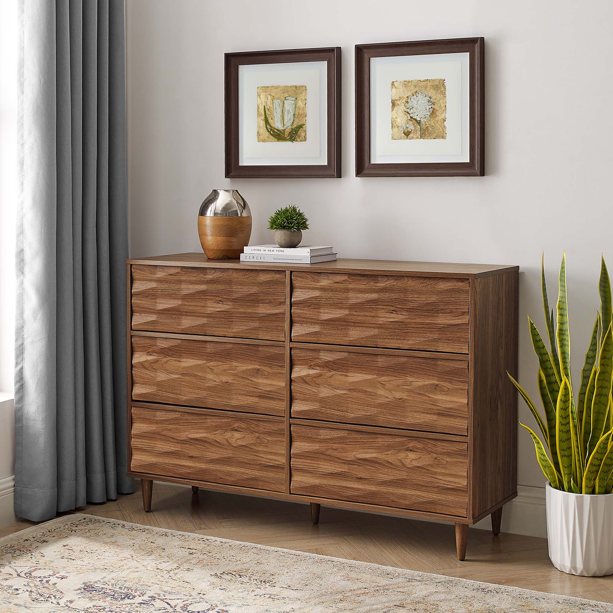 Vespera 6-Drawer Dresser – Modway