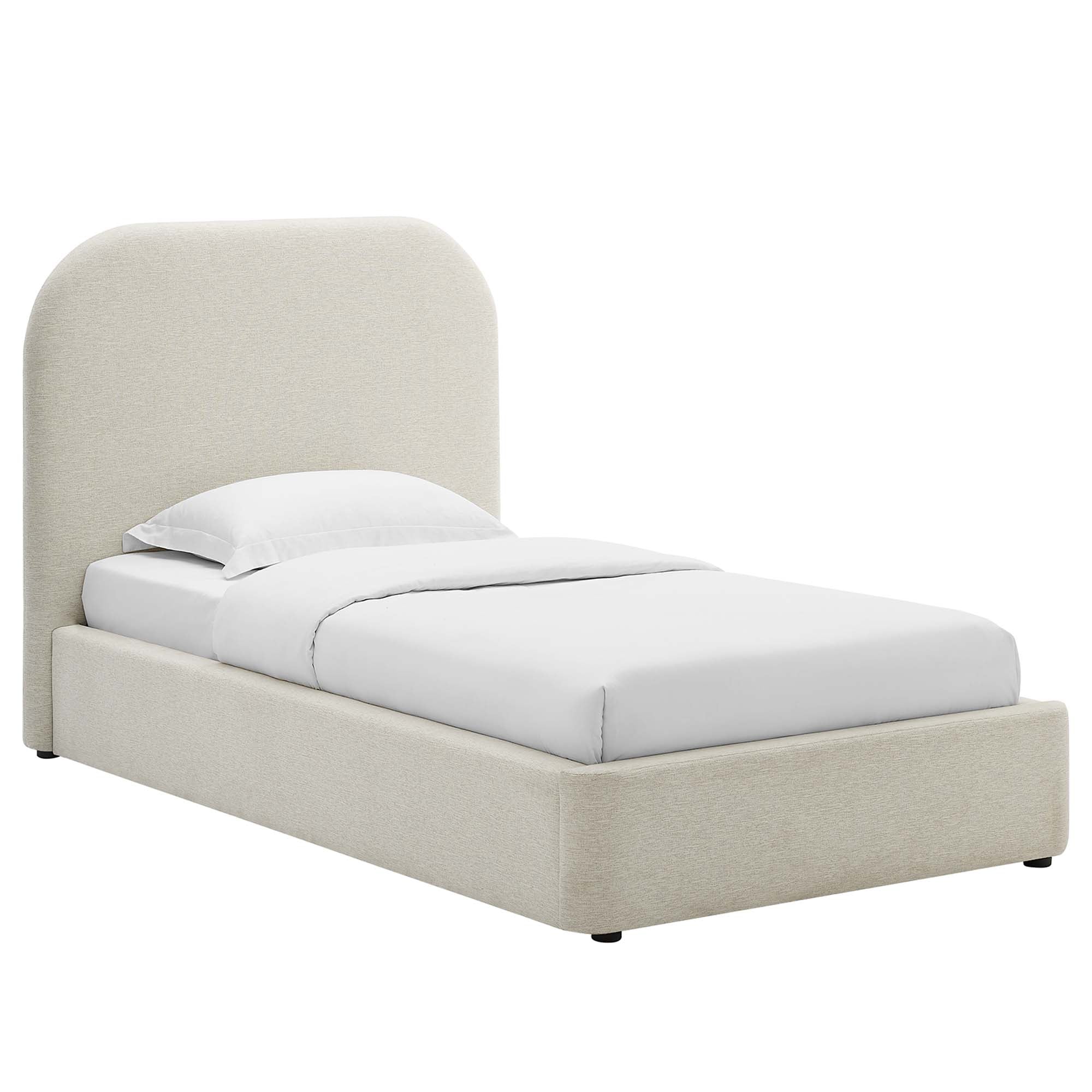 Heathered Weave Ivory / Twin