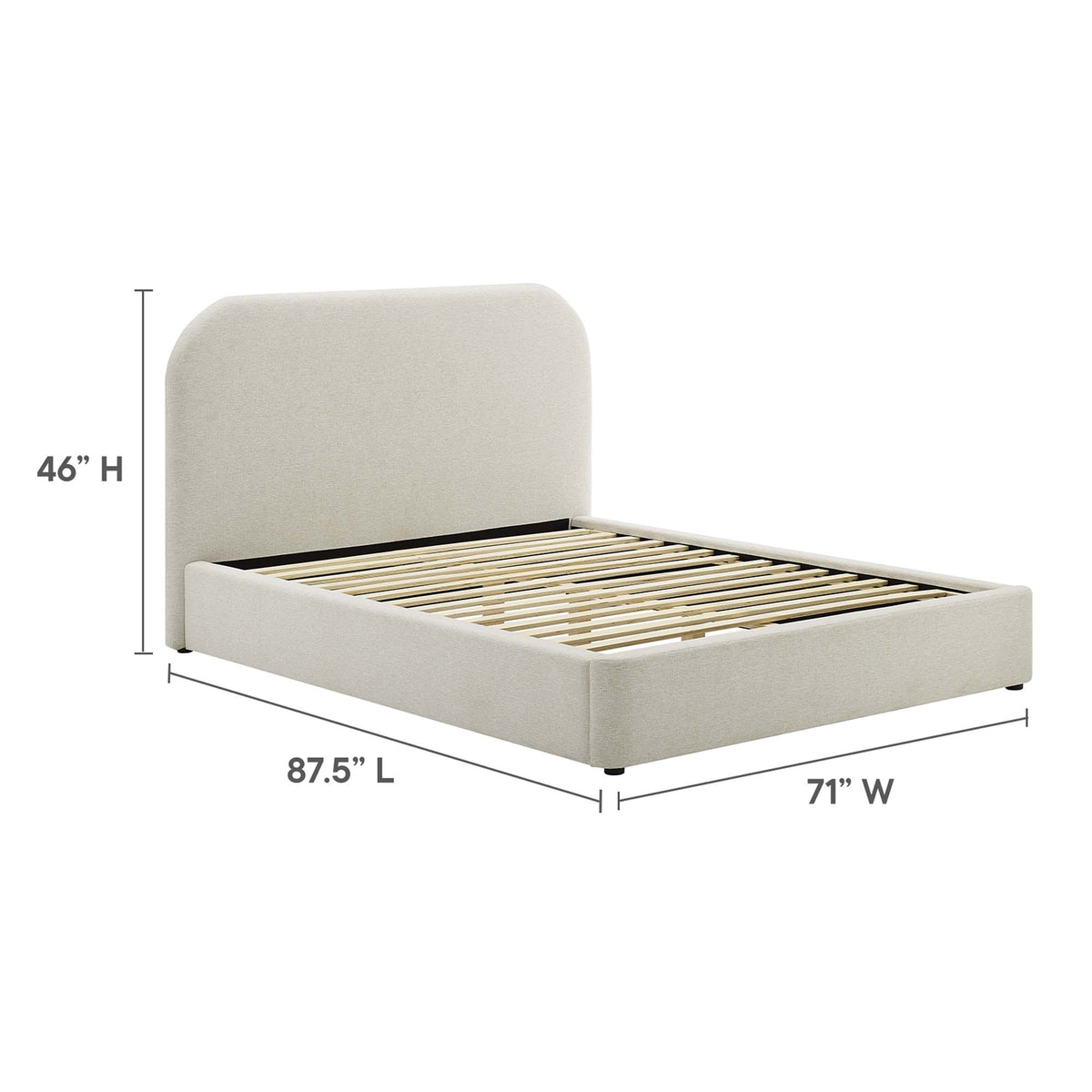 Heathered Weave Ivory / Queen