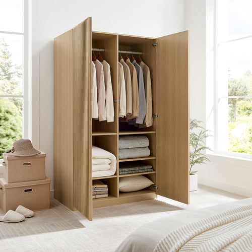 Render 2-Door Wardrobe Closet – Modway Render 2-Door Wardrobe Closet – Modway