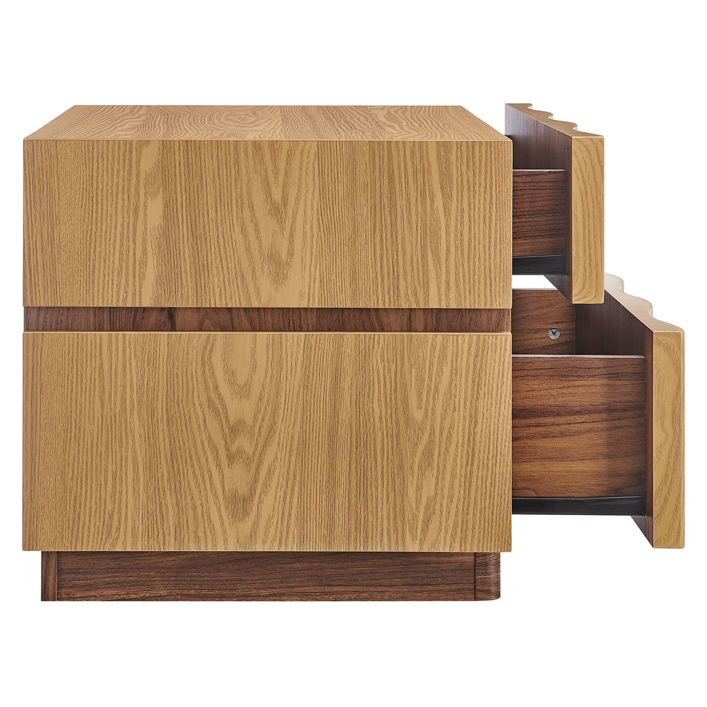 Light Oak Walnut
