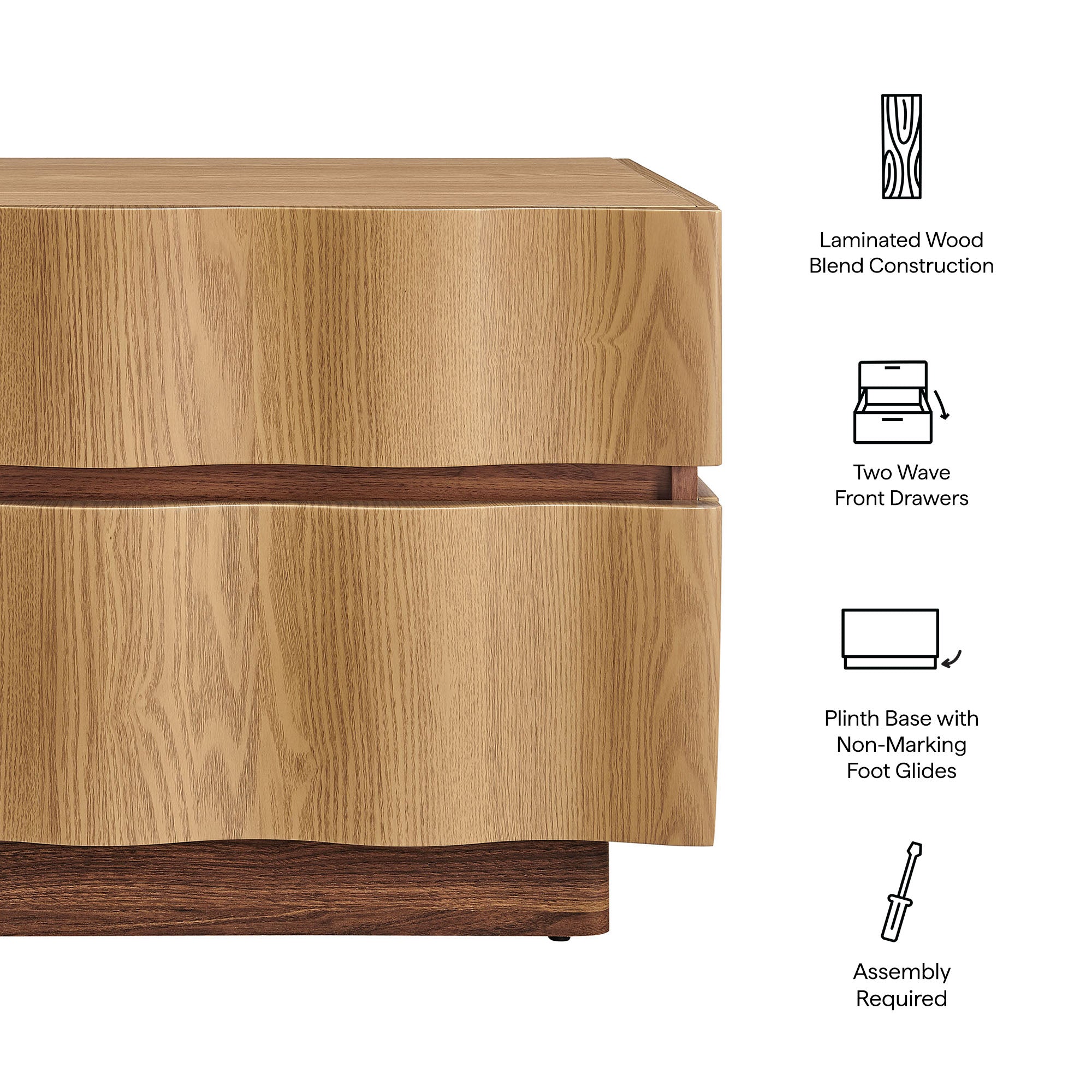 Light Oak Walnut