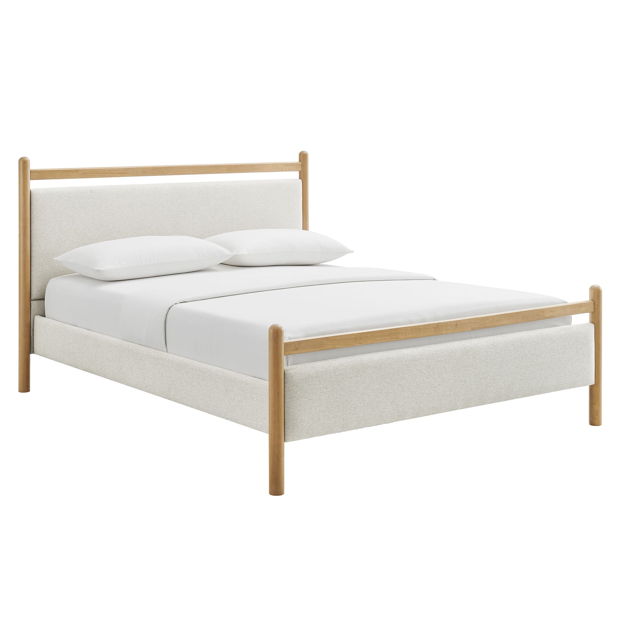 Light Oak Heathered Ivory / Full