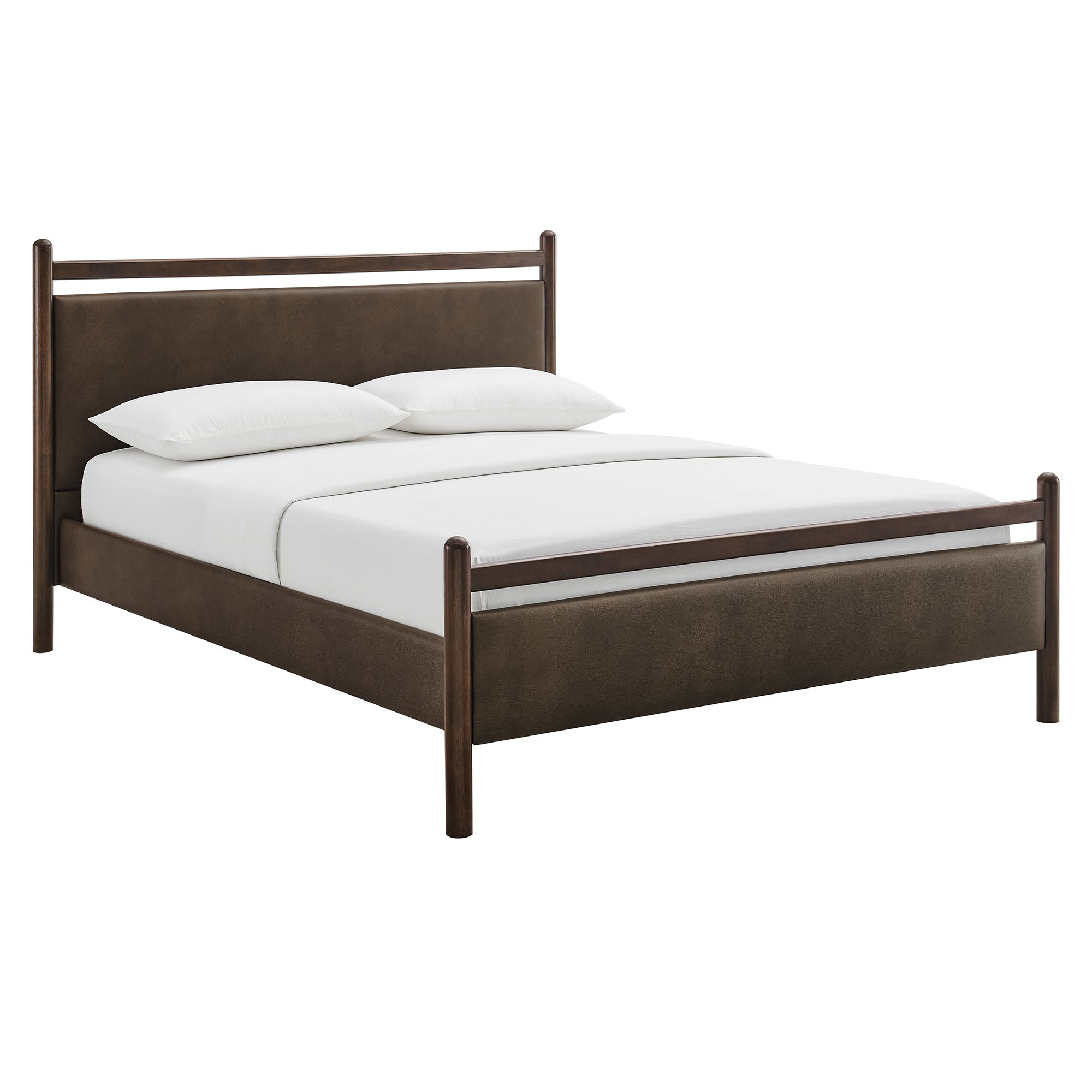 Ginny Vegan Leather Platform Bed Frame – Modway