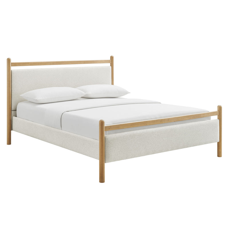 Light Oak Heathered Ivory / Queen