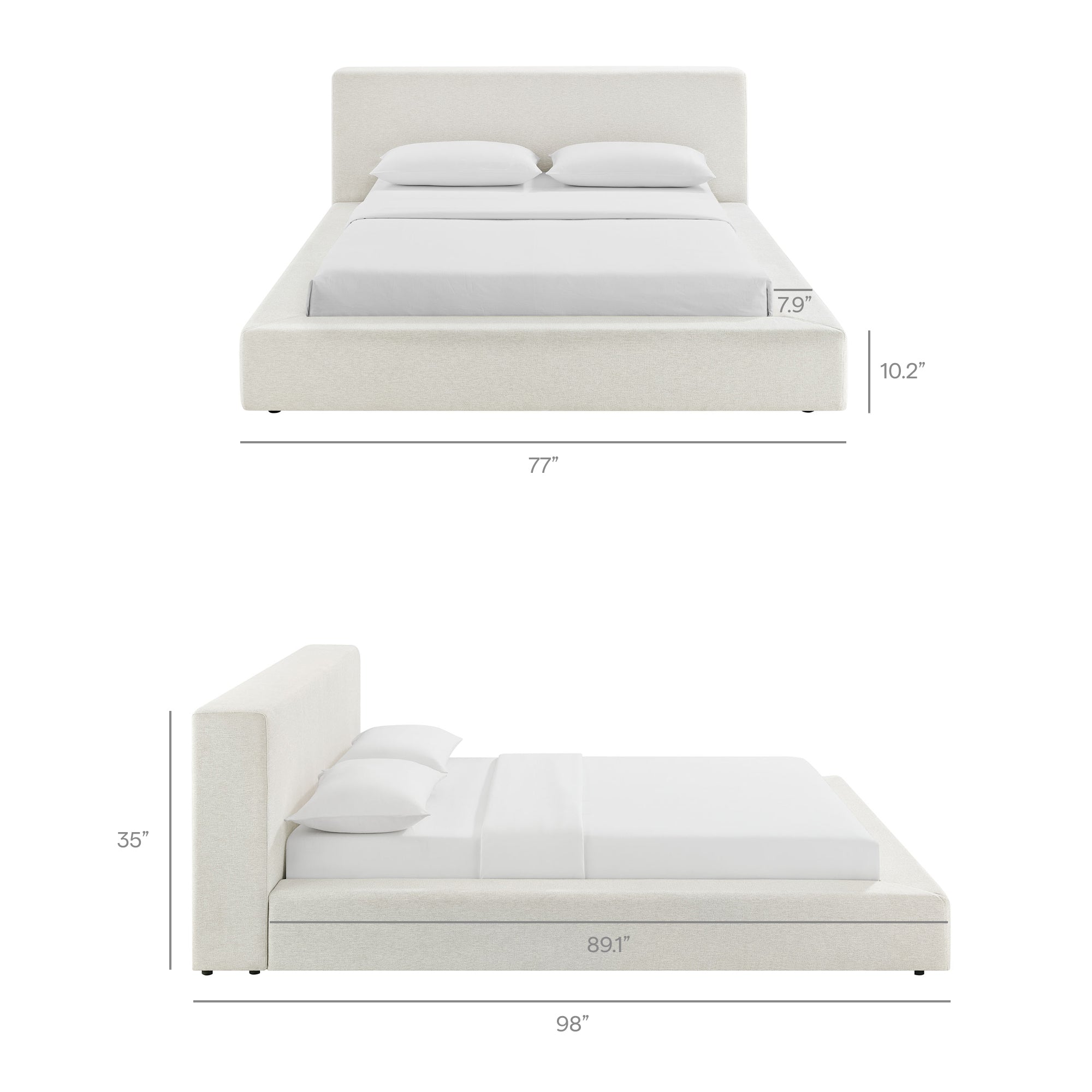 Ivory Fabric / Queen