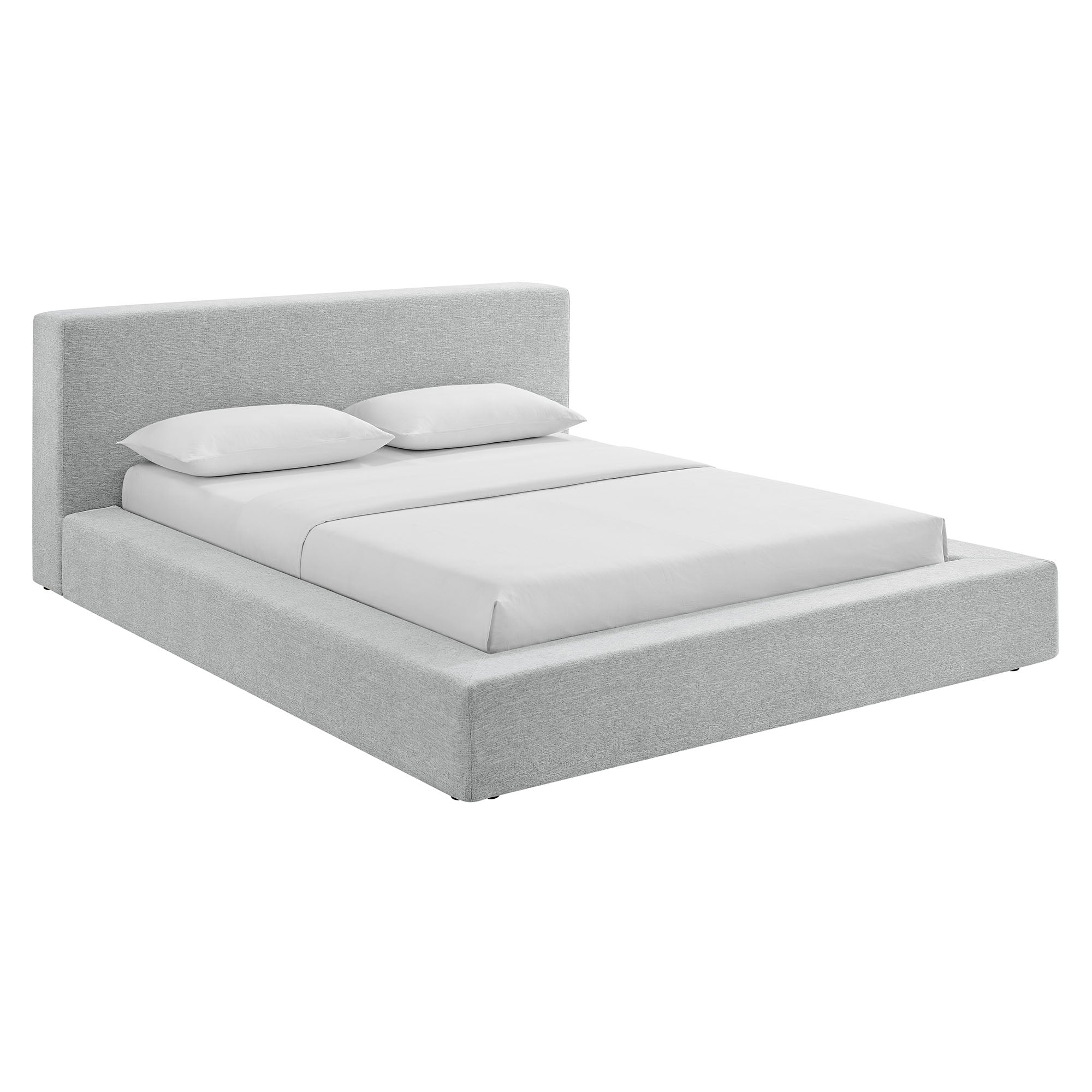 Light Gray Fabric / Queen