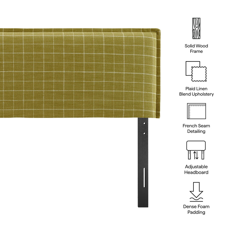Artichoke Windowpane Check / Queen