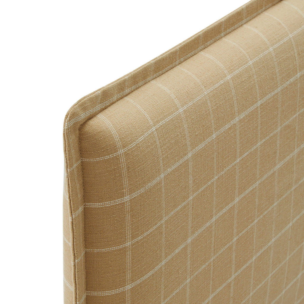 Hemp Windowpane Check / Queen