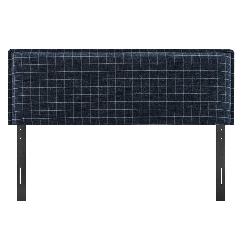Denim Windowpane Check / King