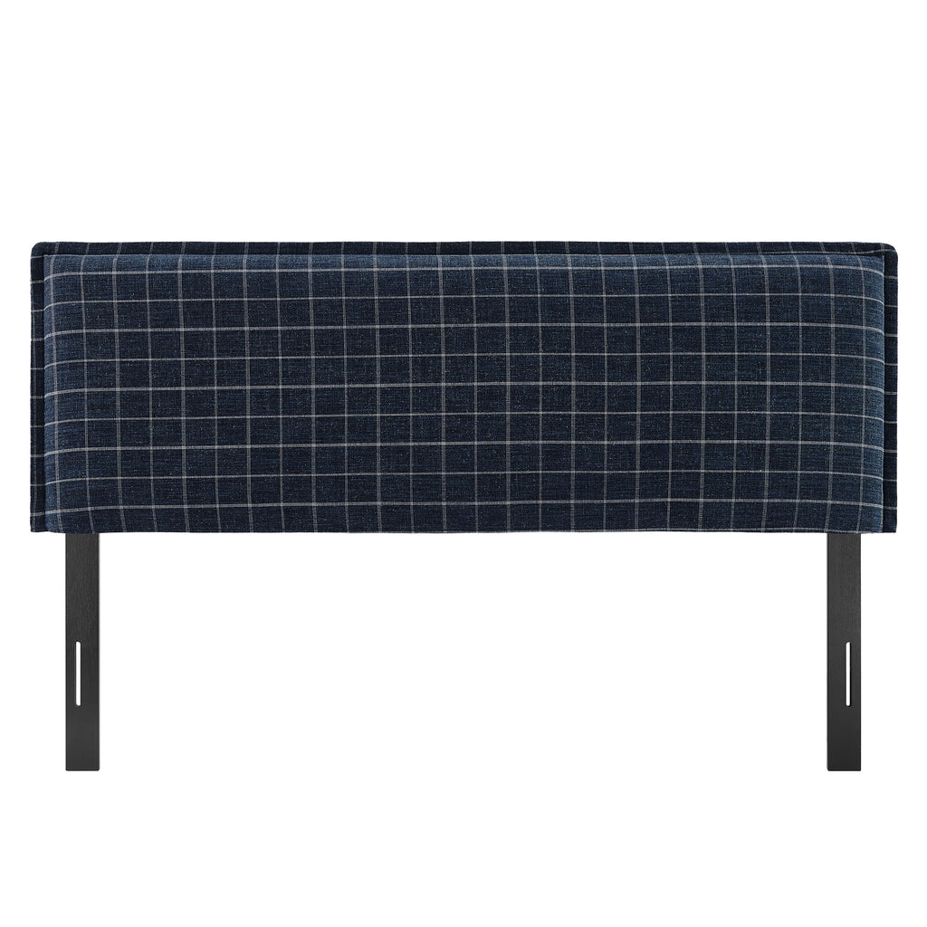 Denim Windowpane Check / King