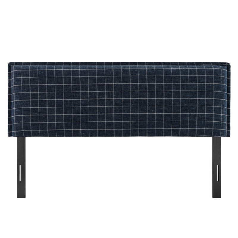 Denim Windowpane Check / King