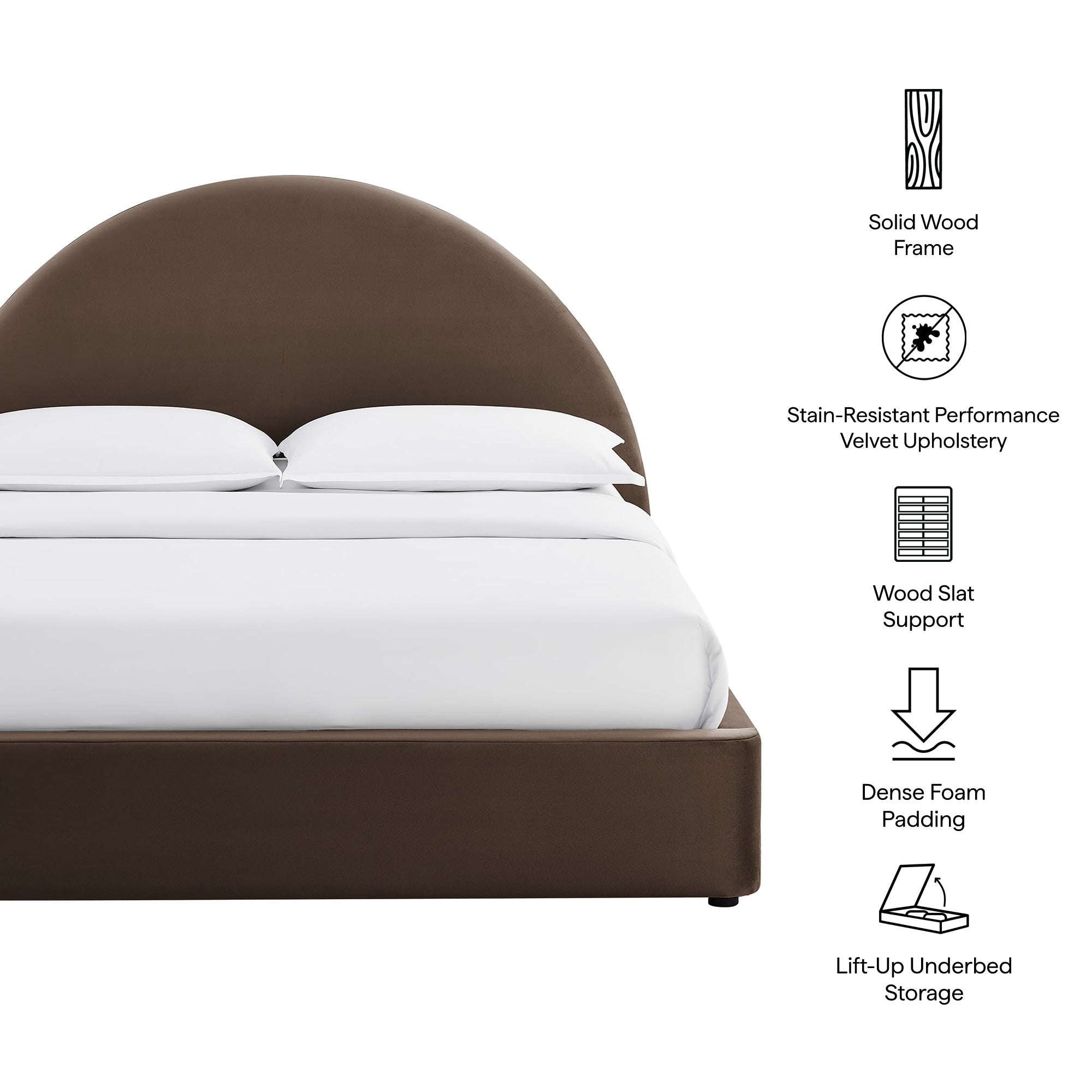 Chocolate Brown / Queen