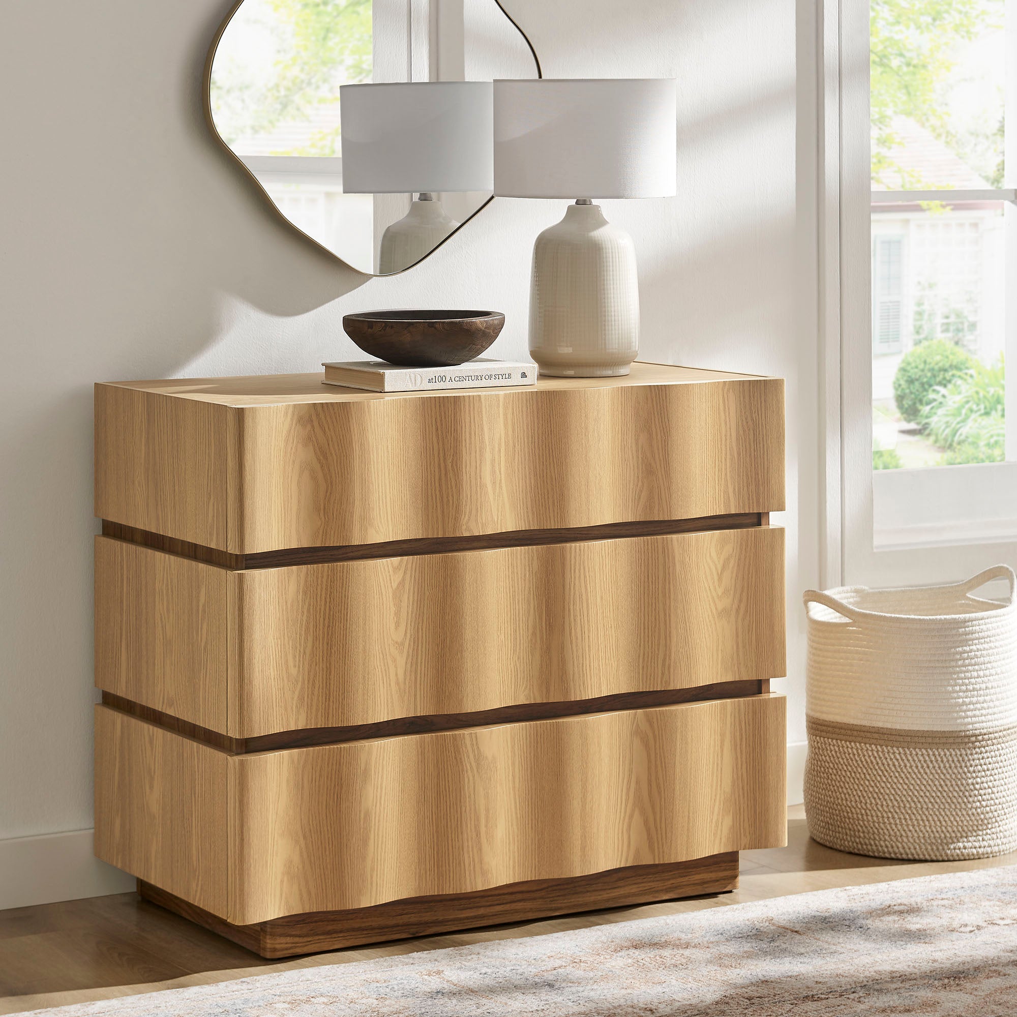 Isola Wavy 3 Drawer Chest – Modway