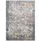 Light Blue Yellow and Orange / 5x8