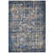 Blue Gray Yellow and Orange / 4x6
