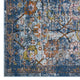 Blue Gray Yellow and Orange / 5x8