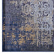 Blue Rust and Cream / 8x10