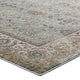 Silver Blue Beige and Brown / 5x8