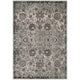 Silver Blue Beige and Brown / 5x8