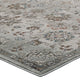 Silver Blue Beige and Brown / 5x8