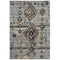 Silver Blue Beige and Brown / 8x10