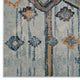 Silver Blue Beige and Brown / 8x10