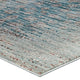 Teal Beige and Brown / 5x8