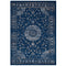 Moroccan Blue Beige and Ivory / 5x8