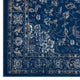 Moroccan Blue Beige and Ivory / 5x8