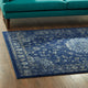 Moroccan Blue Beige and Ivory / 5x8