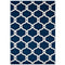 Moroccan Blue and Ivory / 5x8