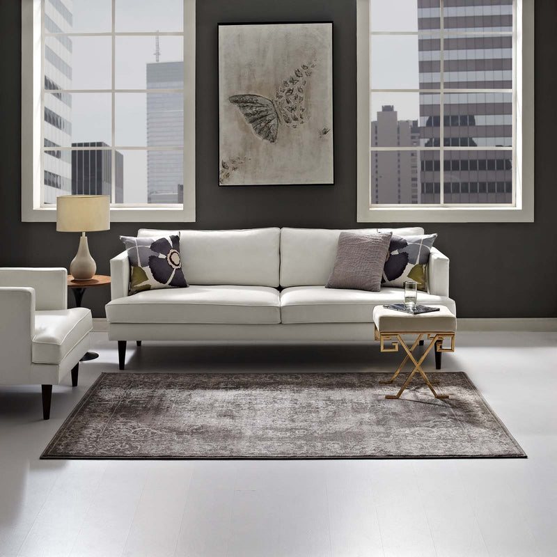 Antique Light and Dark Brown / 5x8