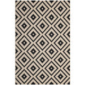 Black and Beige / 5x8