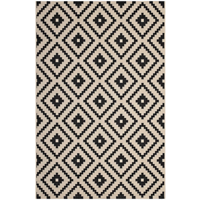 Black and Beige / 5x8