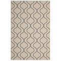 Beige and Gray / 5x8