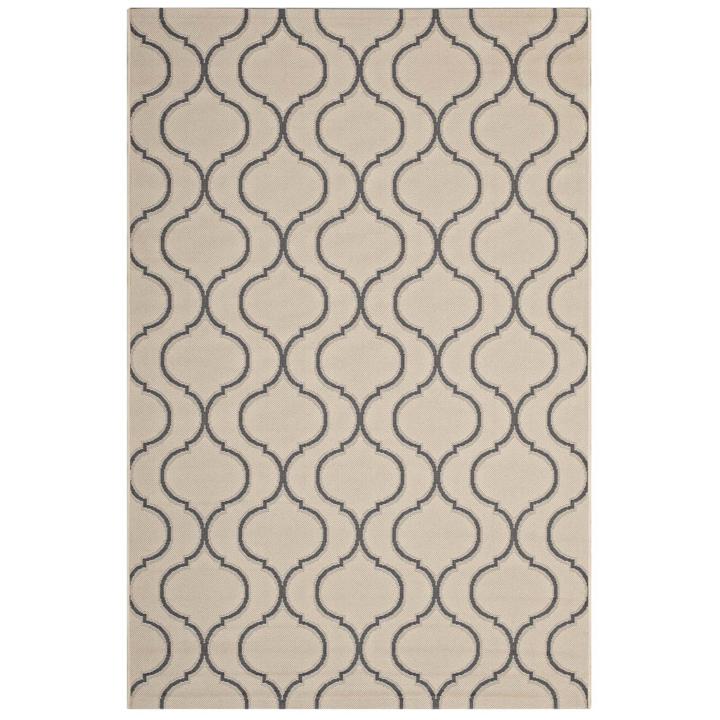 Beige and Gray / 5x8