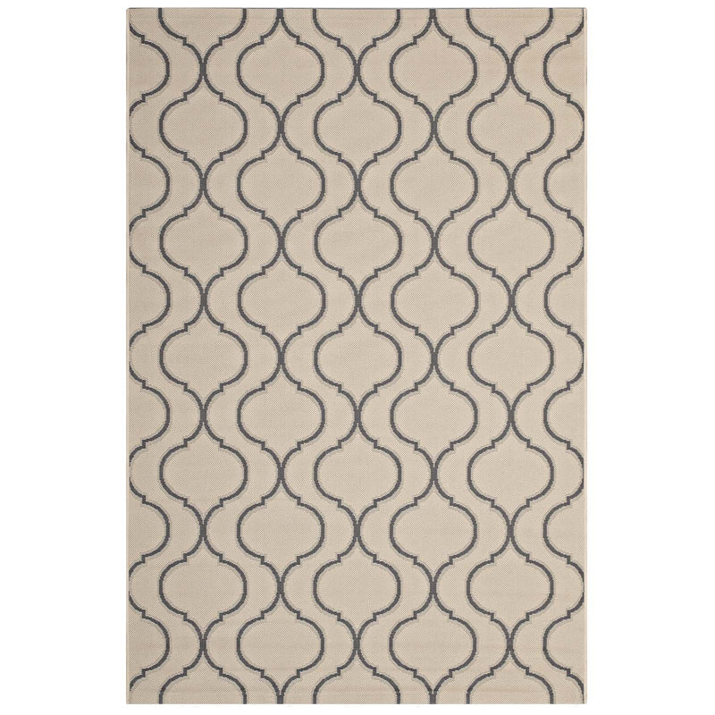 Beige and Gray / 5x8