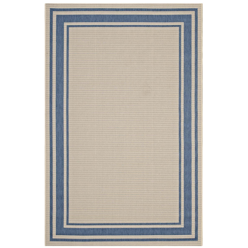 Blue and Beige / 5x8