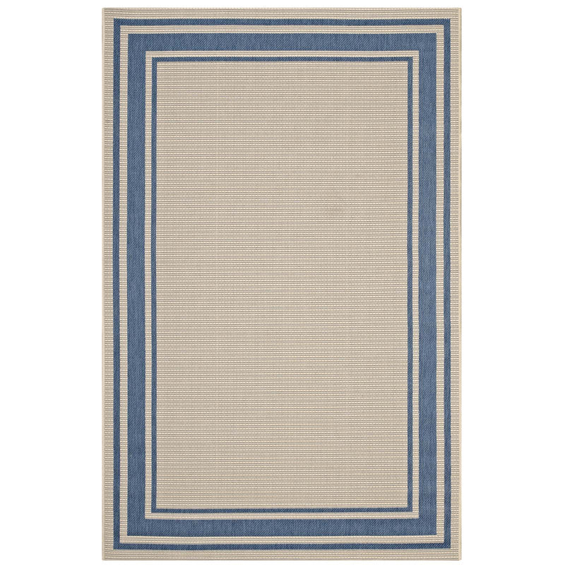 Blue and Beige / 5x8