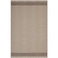 Light and Dark Beige / 5x8